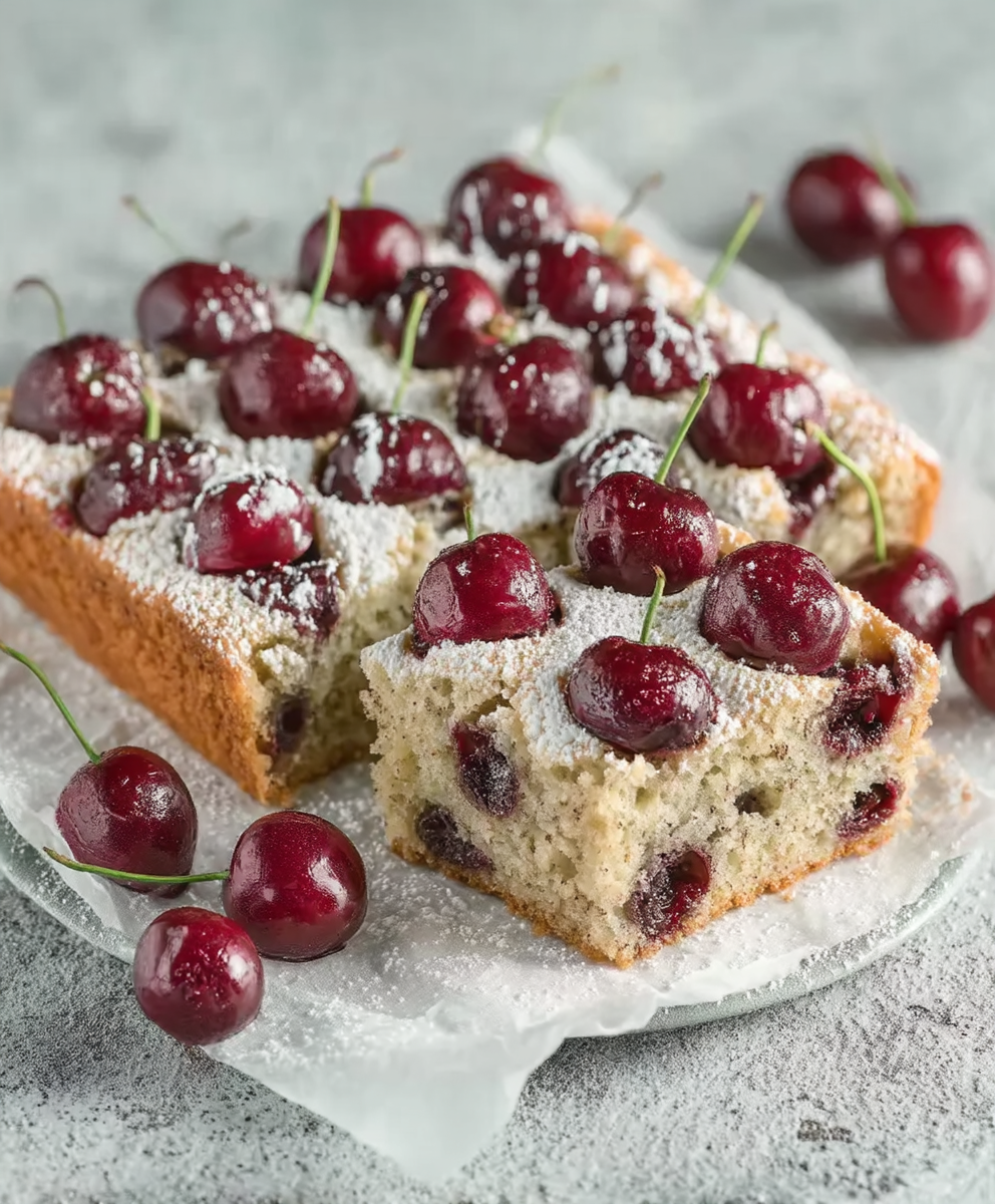 Saftiger Kirschkuchen backen