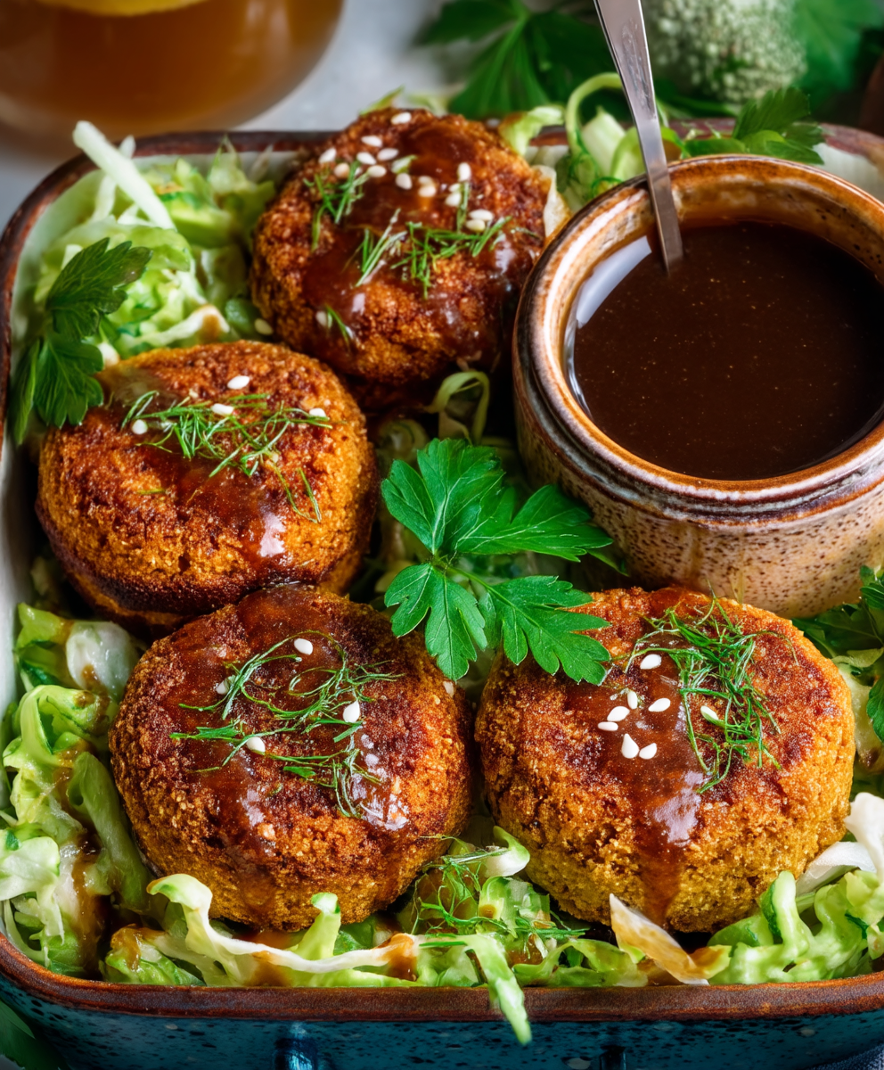 Blumenkohl Süßkartoffel Falafel