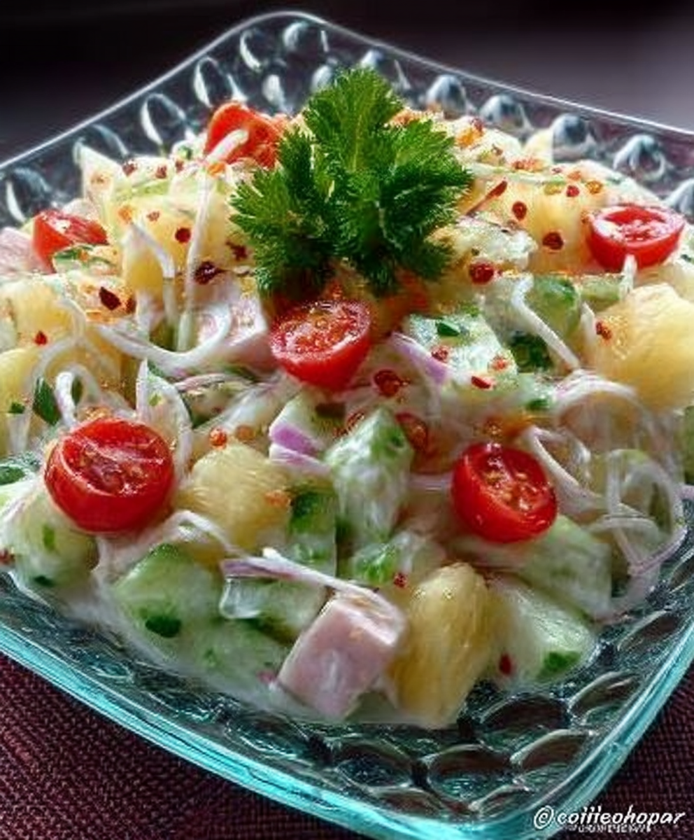 Sellerie Ananas Salat