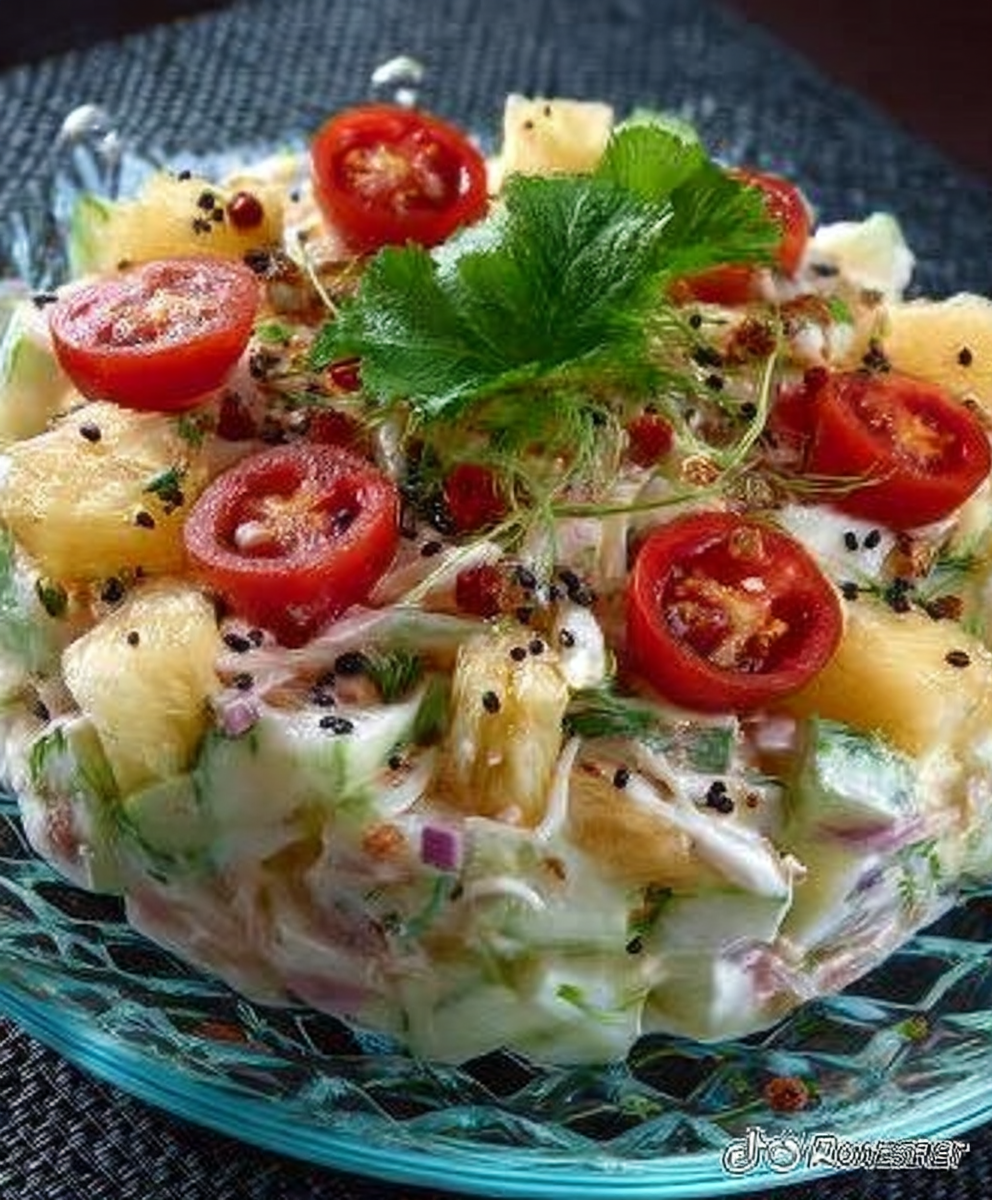 Sellerie Ananas Salat